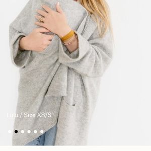 Xs/s Storq Grey Nursing Cardigan